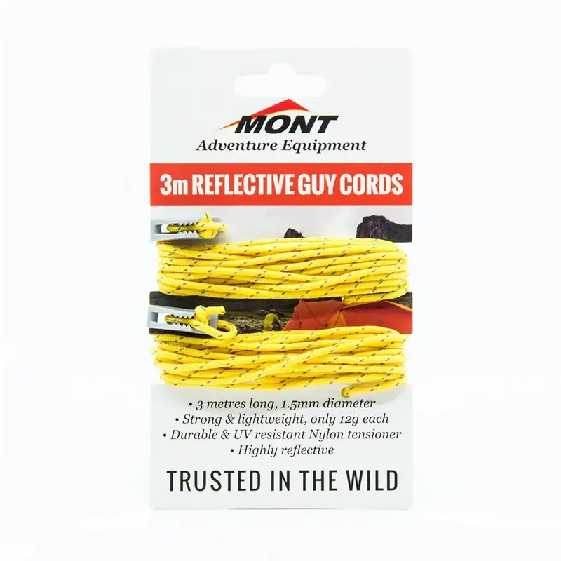 1.5Mm Reflective Guy Line Set – Pack Of High-Visibility Cord 1
