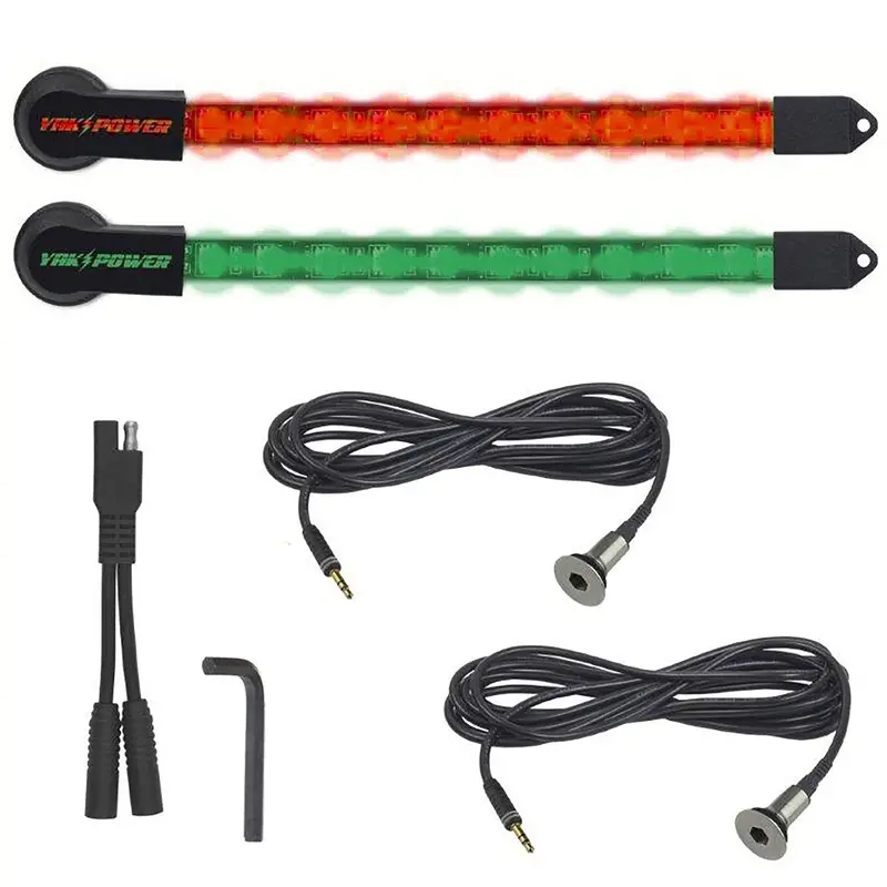 10-Inch Red And Green Led Light Kit (2-Piece, Yp-Ledk-Rg210) 1