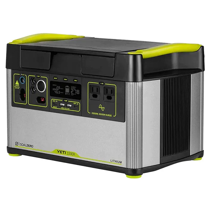 1500W Portable Power Station With Solar Input 1