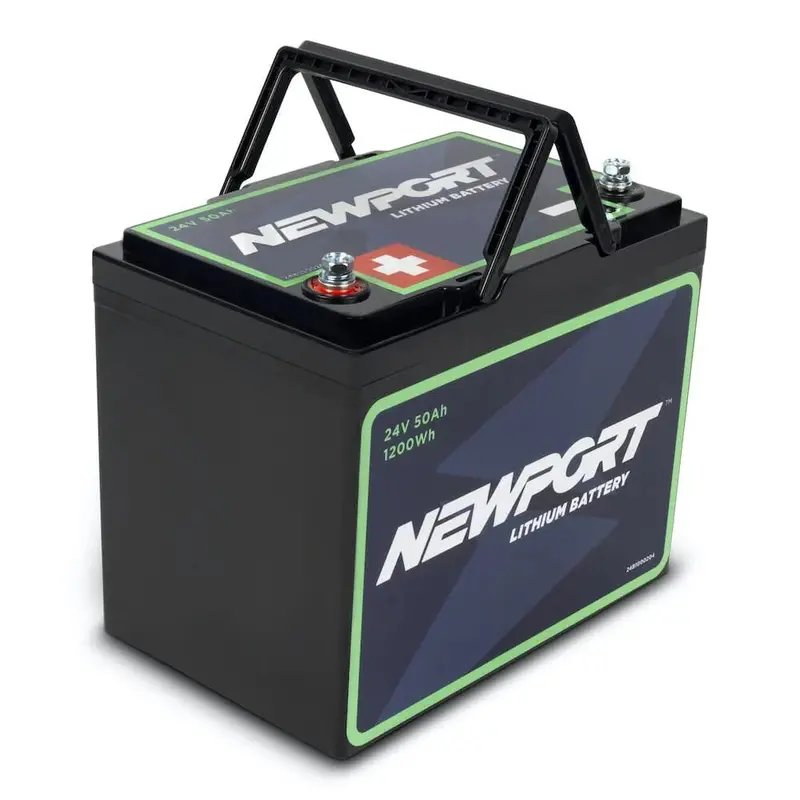 24V 50Ah Deep-Cycle Lifepo4 Lithium Battery 1