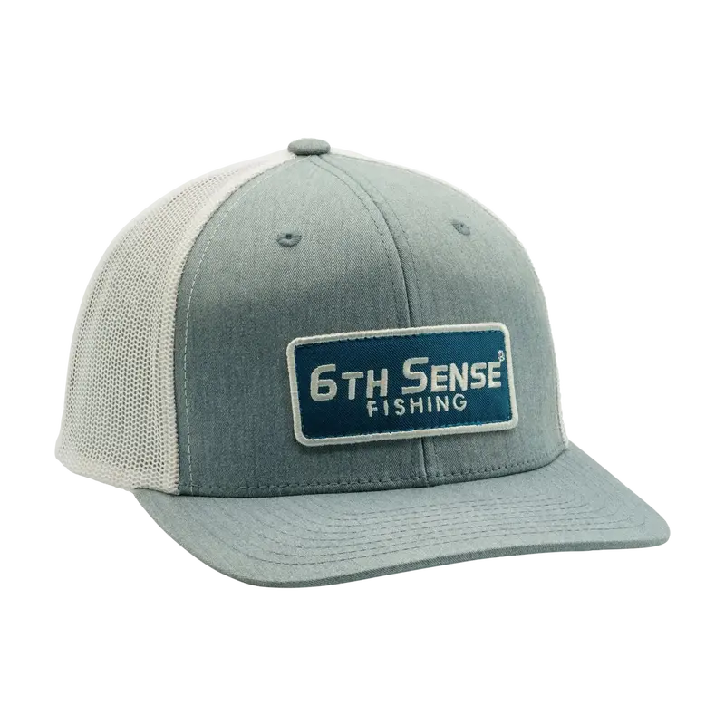 6Th Sense Heather Gray Performance Trucker Hat 1