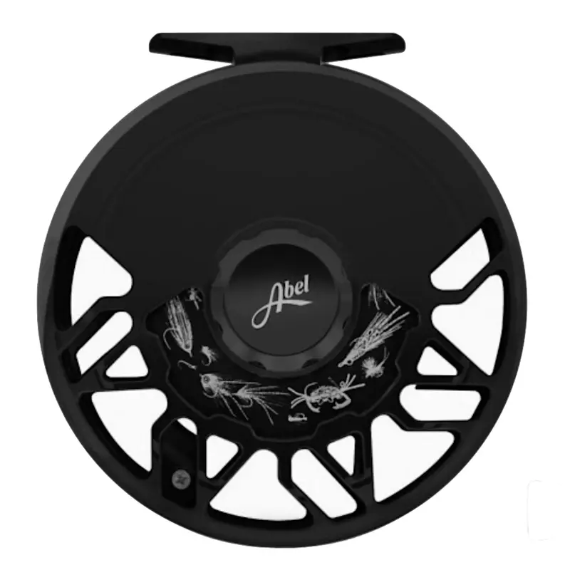 Abel Rove Series 5/7 Weight Black Anodized Fly Reel 1