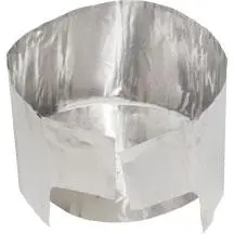 Adjustable Windscreen With Integrated Heat Reflector 1