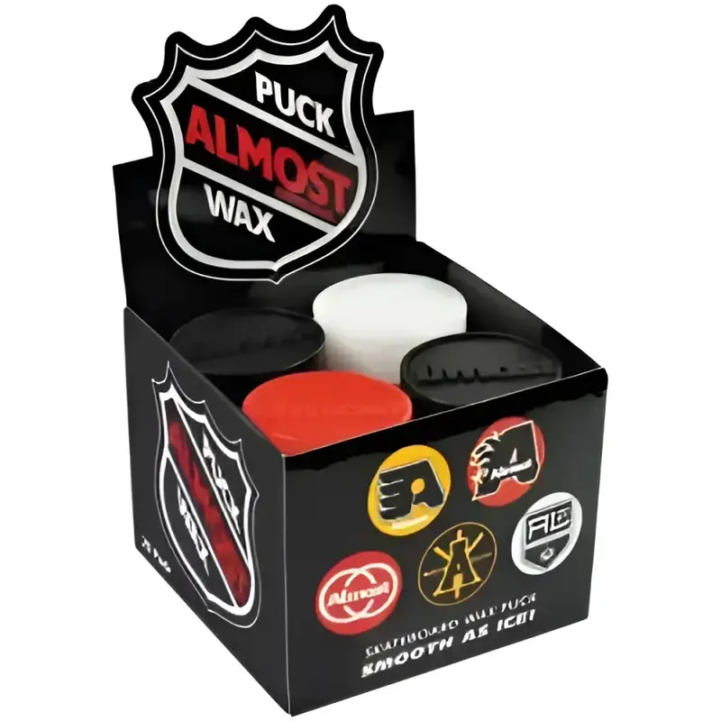 Almost Wax Puck – Portable Skateboard Deck Cleaner & Polish 1