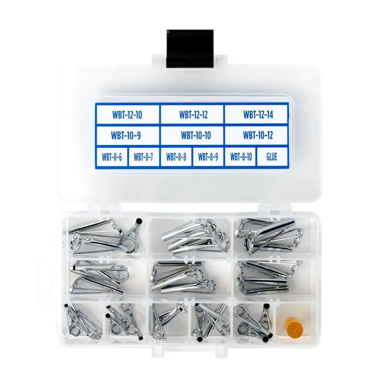 American Tackle Boat Top Assortment Kit – Marine-Grade Rod Top Components 1