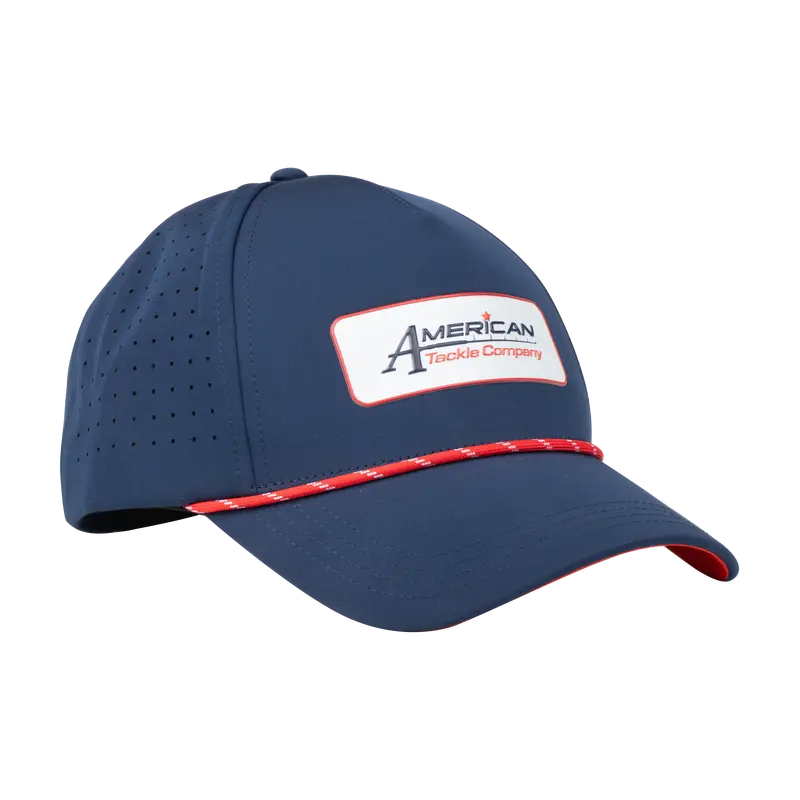 American Tackle Patch Trucker Hat – Lightweight Fishing-Themed Headwear 1