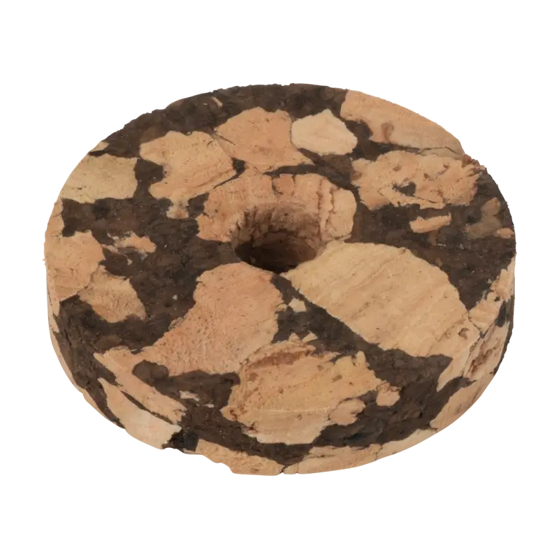 American Tackle Slim Burnt Cork Rings – Light Blend, 0.25" Diameter 1