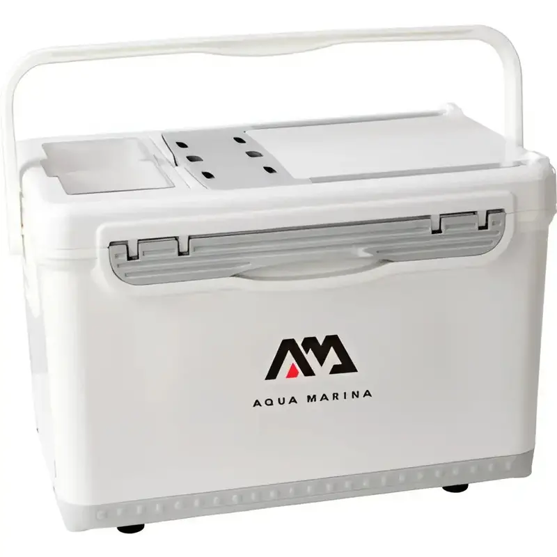 Aqua Marina 2-In-1 Inflatable Sup Fishing Cooler With Lumbar Support 1