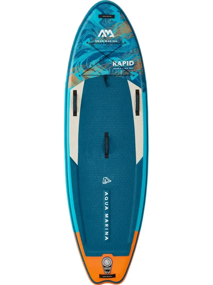 Aqua Marina Rapid Whitewater Sup – 9'6" Inflatable Board For Fast-Flow Conditions 1