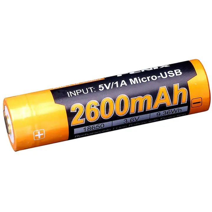 Arb-L18-2600U Usb-Rechargeable 18650 Battery 1