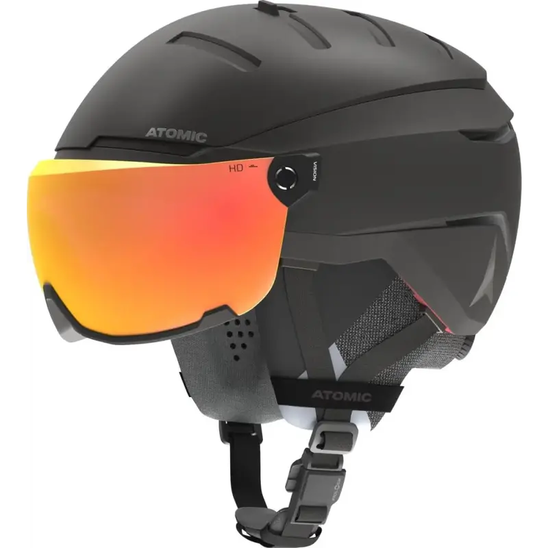 Atomic Savor Gt Amid Visor Hd Ctd Ski Helmet – Matte Black, 2023 1