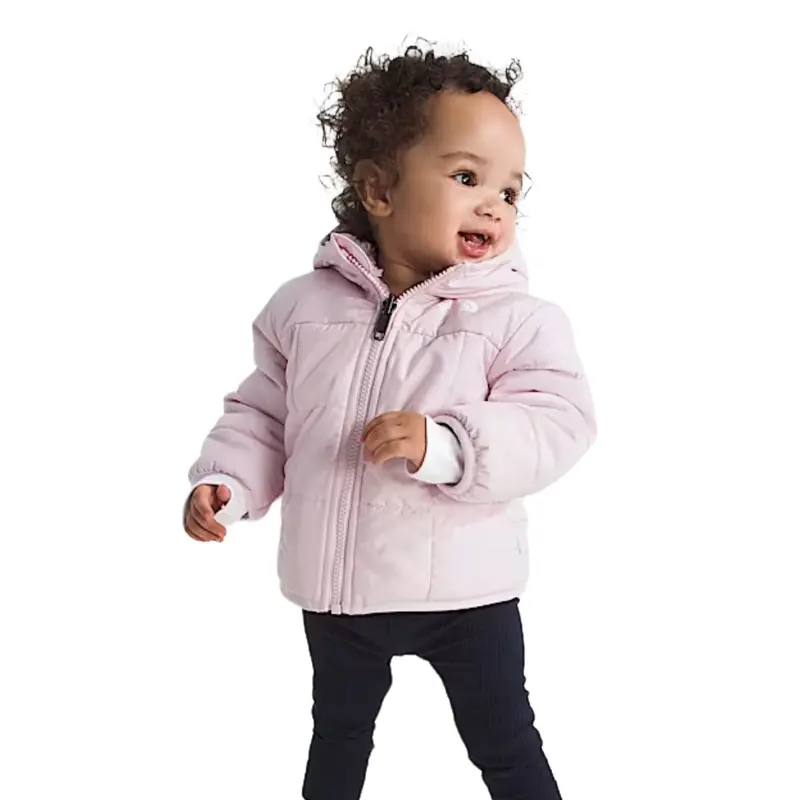 Baby Girls' Reversible Shasta Hooded Full-Zip Jacket 1