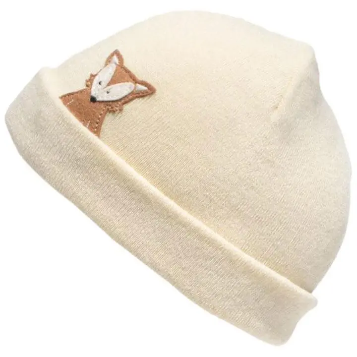 Baby-Soft Animal-Face Knit Beanie For Infants 1