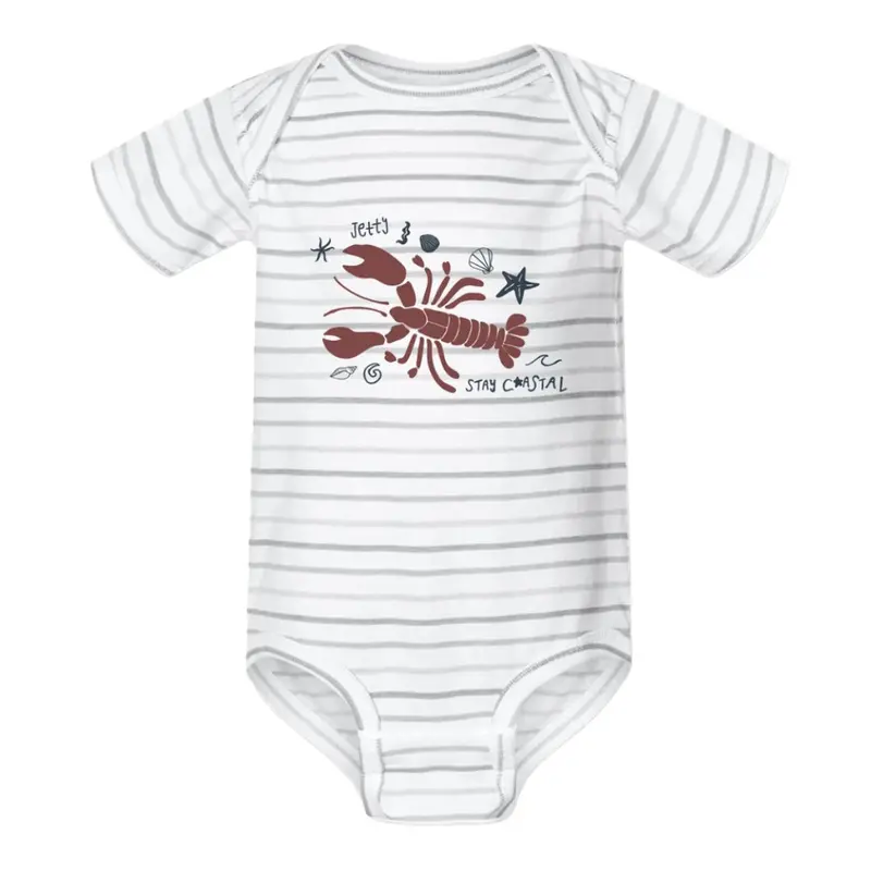 Baby Tide Catch Breathable Cotton Bodysuit 1