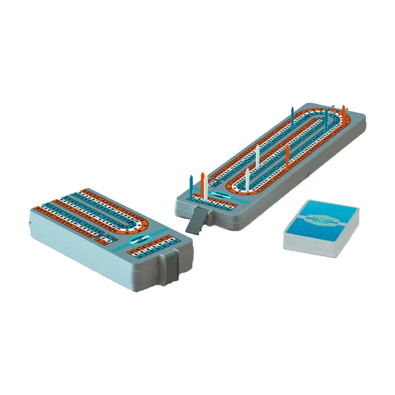 Backpack-Sized Cribbage Board With Accessories 1