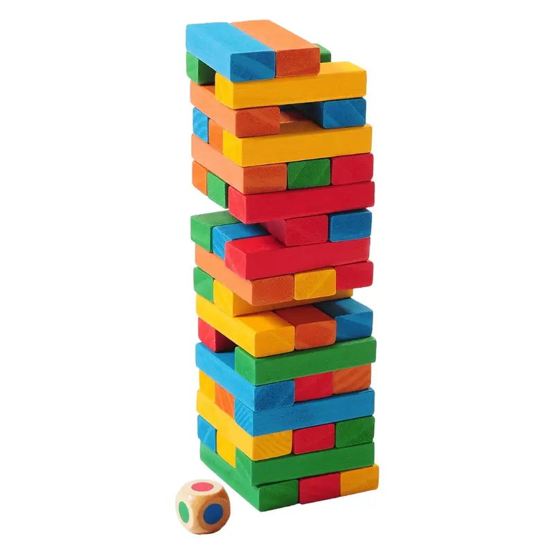 Backpack Tumbling Tower (Jenga-Style) Game Set 1