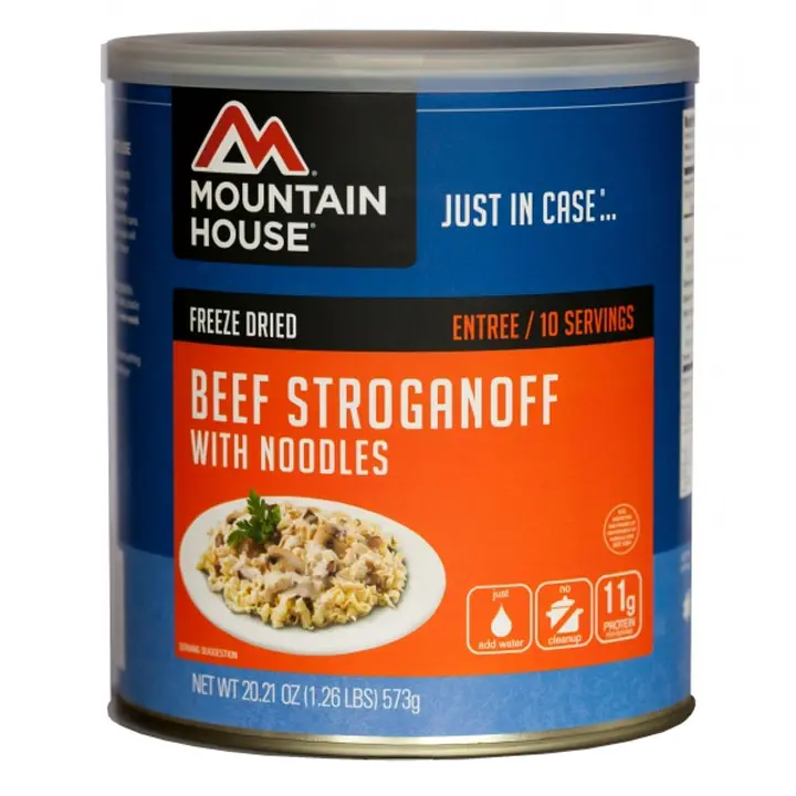 Beef Stroganoff Ready-To-Eat Meal – #10 Can 1