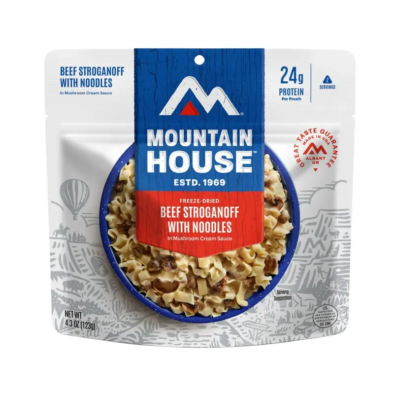 Beef Stroganoff With Noodles Adventure Meal 1