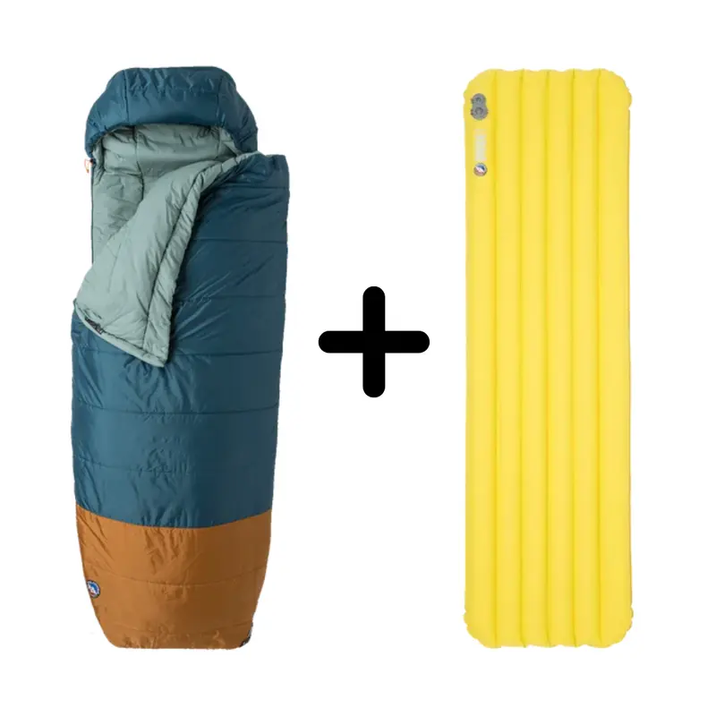 Best Value Motocamping Sleep System – 35°F Rated Integrated Kit 1