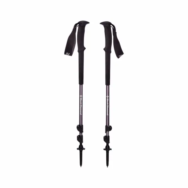 Black Diamond Trail Trek Trekking Poles – Lightweight Carbon Hybrid 1