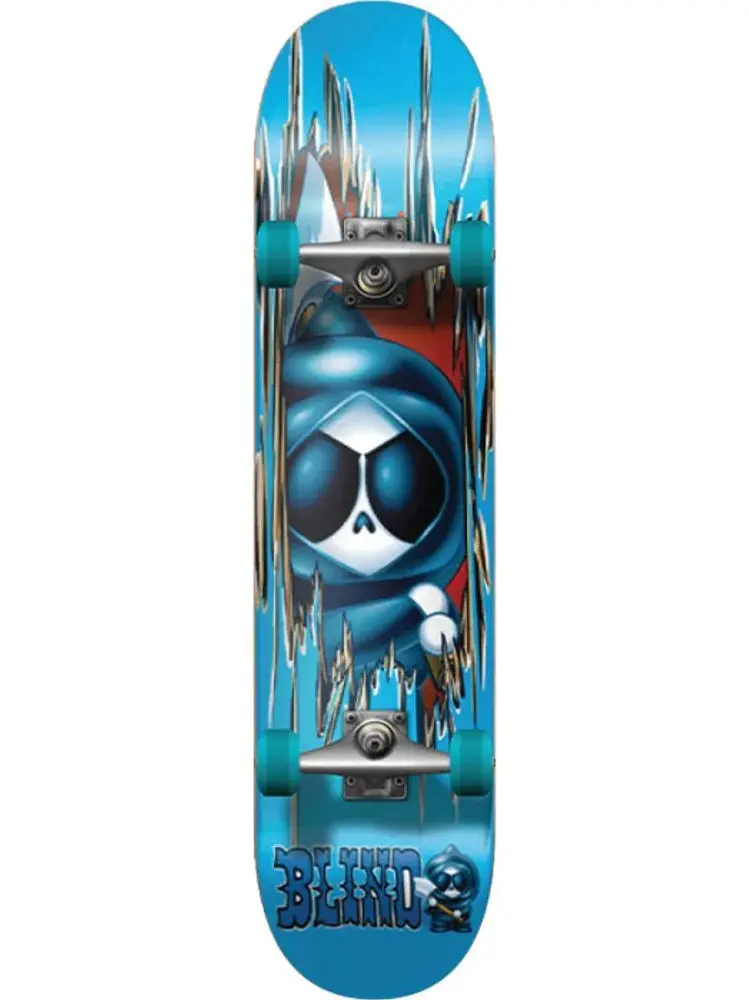 Blind Classic Knny Axe Complete Skateboard – 8.0" Street Skate Deck Ready To Ride 1