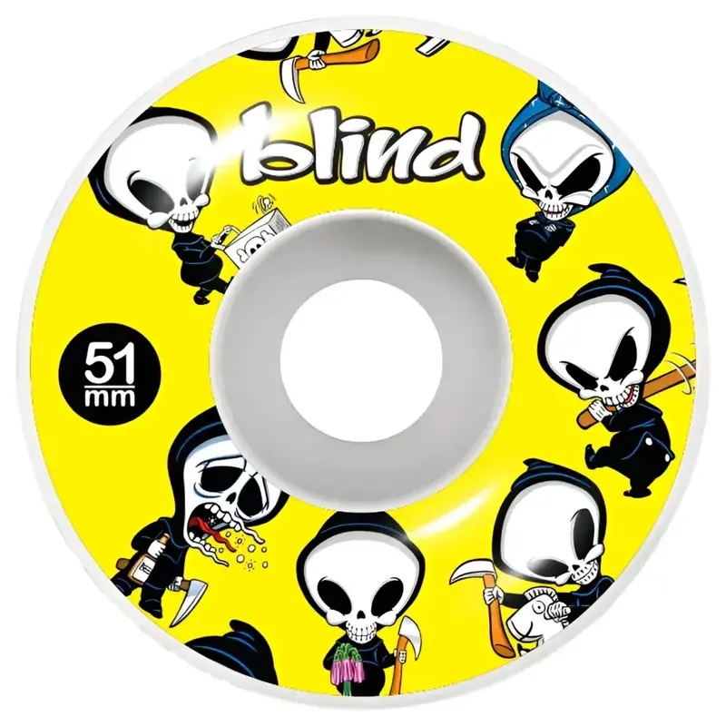 Blind Reaper Wallpaper Skate Wheels – 51Mm, Stylish Graphic Design 1