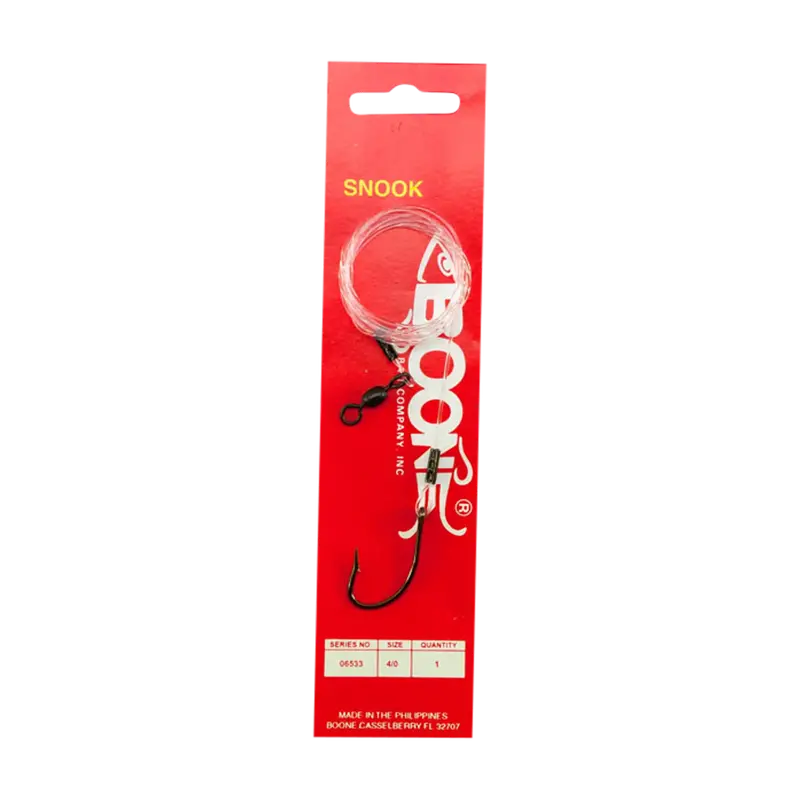 Boone Bait Snook Fishing Rigs – Pre-Tied Saltwater Terminal Tackle 1