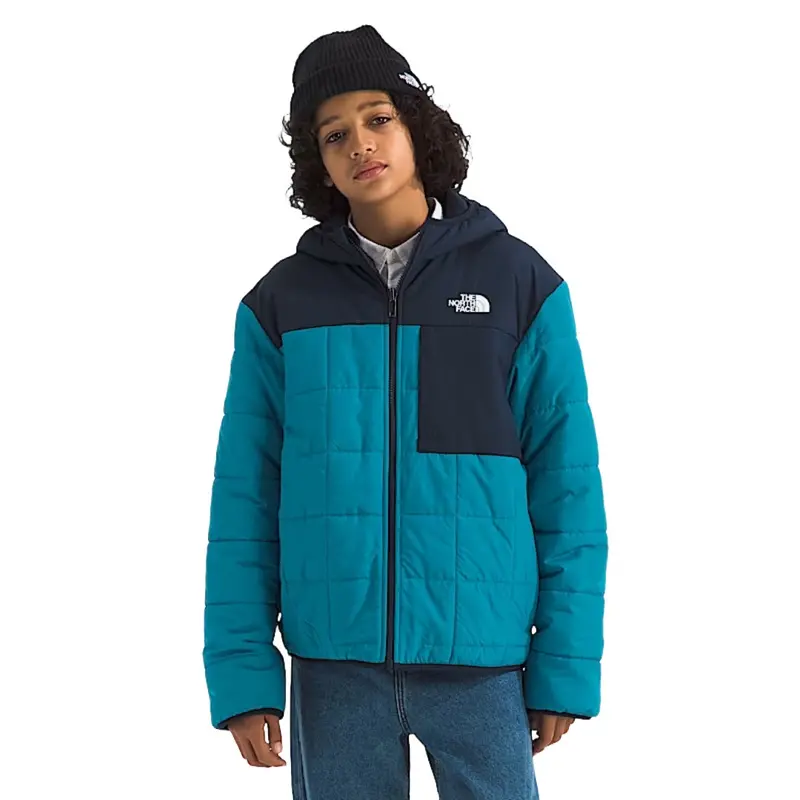 Boys' Reversible Shasta Hooded Full-Zip Jacket 1