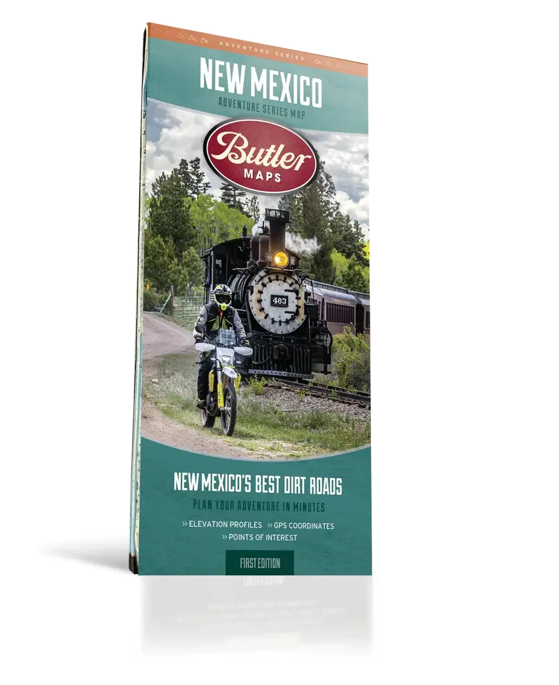Butler Maps New Mexico Adventure Series Backcountry Map 1
