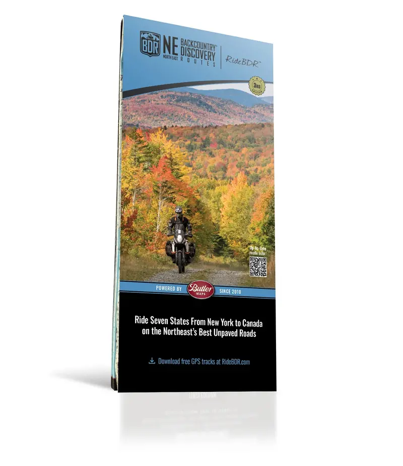 Butler Maps Northeast Backcountry Discovery Route (Nebdr) Topo Map 1