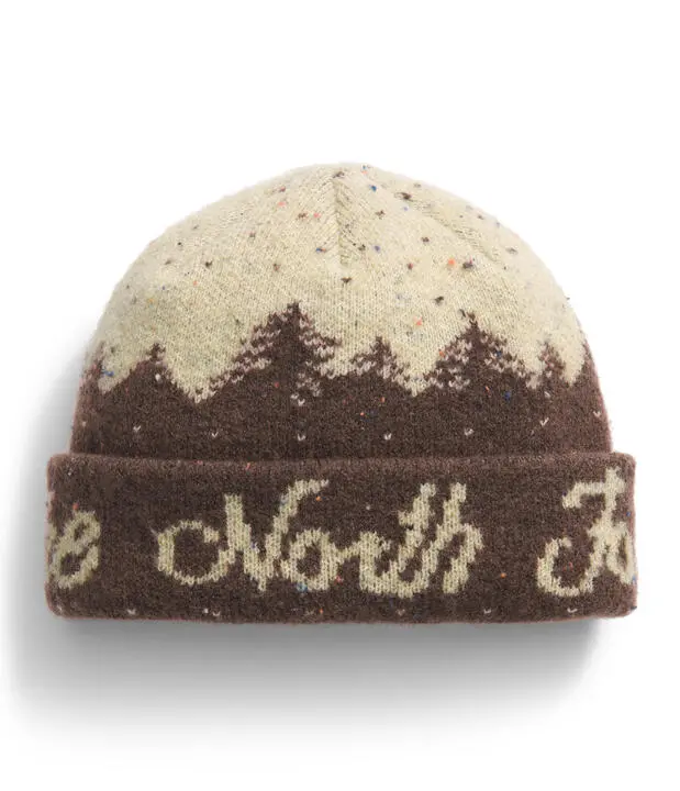 Cabin Mountainscape Knit Beanie 2