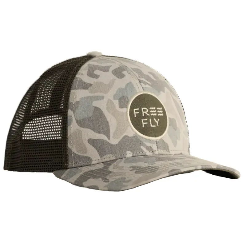 Camouflage Trucker Cap With Adjustable Fit 2