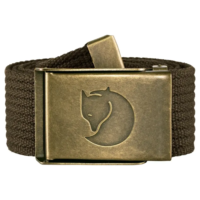 Canvas And Brass Adjustable Travel Belt 1