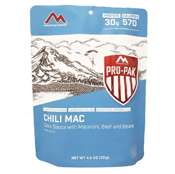 Chili Mac With Beef Adventure Pro Pak 1