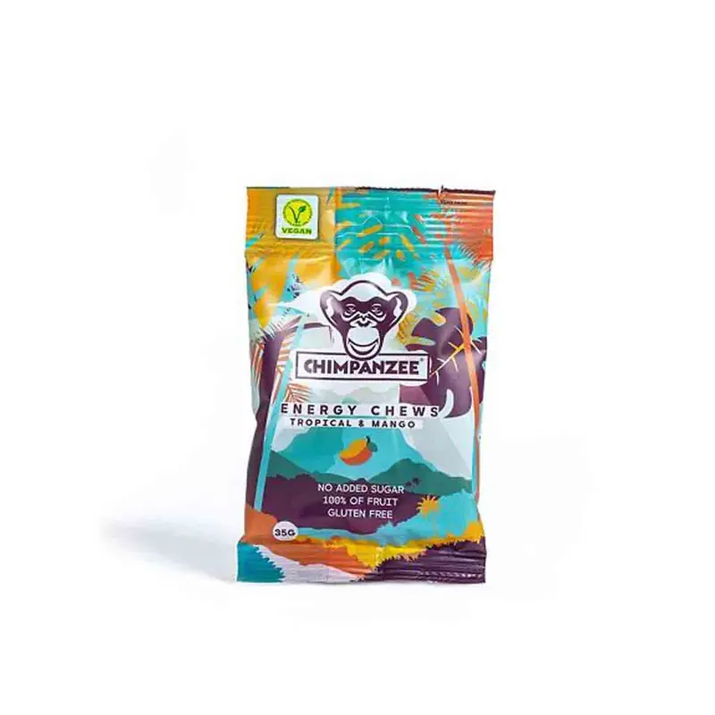 Chimpanzee Mango Energy Chews – Plant-Based Fuel 1