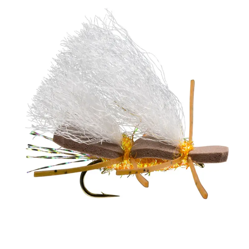 Chubby Chernobyl Orange Attractor Dry Fly 1
