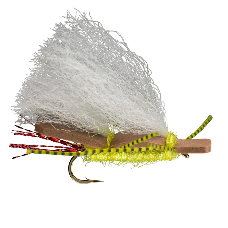 Chubby Chernobyl Yellow Dry Fly – High-Visibility Foam Attractor 1