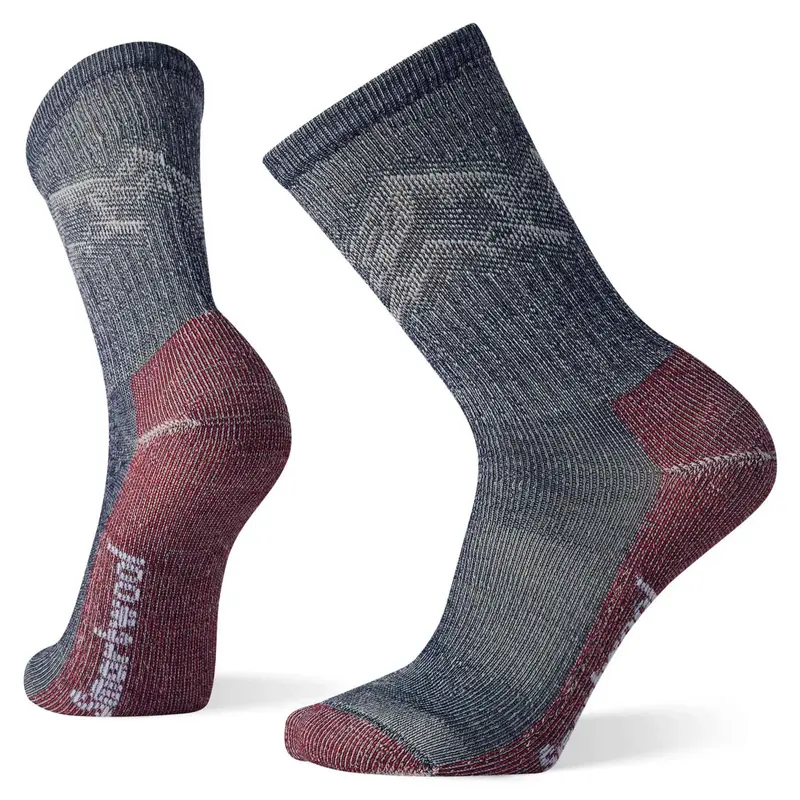 Classic Ed Light-Cushion Mountain Hiking Crew Socks 1