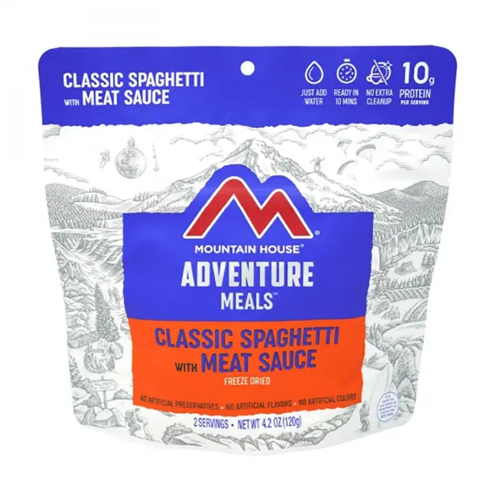 Classic Spaghetti & Meat Sauce Adventure Meal 1