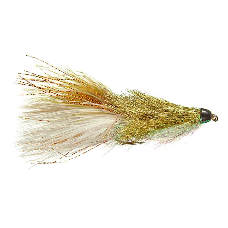 Coffey'S Conehead Sparkle Minnow Sculpin Fly 1