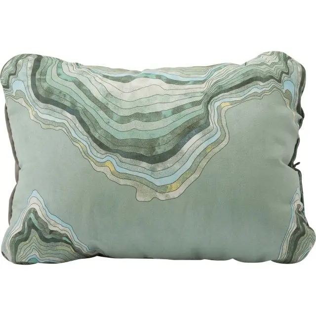 Compressible Pillow Cinch – Medium (Topo Wave Print) 1