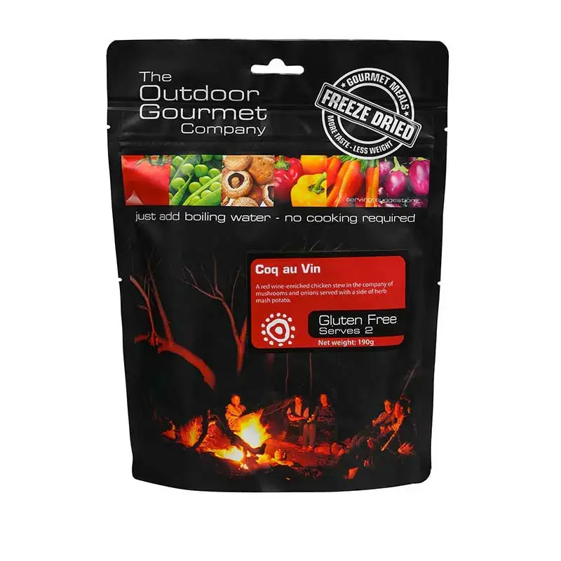 Coq Au Vin Freeze-Dried Gourmet Meal – 2-Serving Pack 1