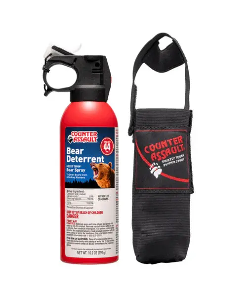 Counter Assault Bear Deterrent Spray With Belt Holster – 10.2 Oz 1