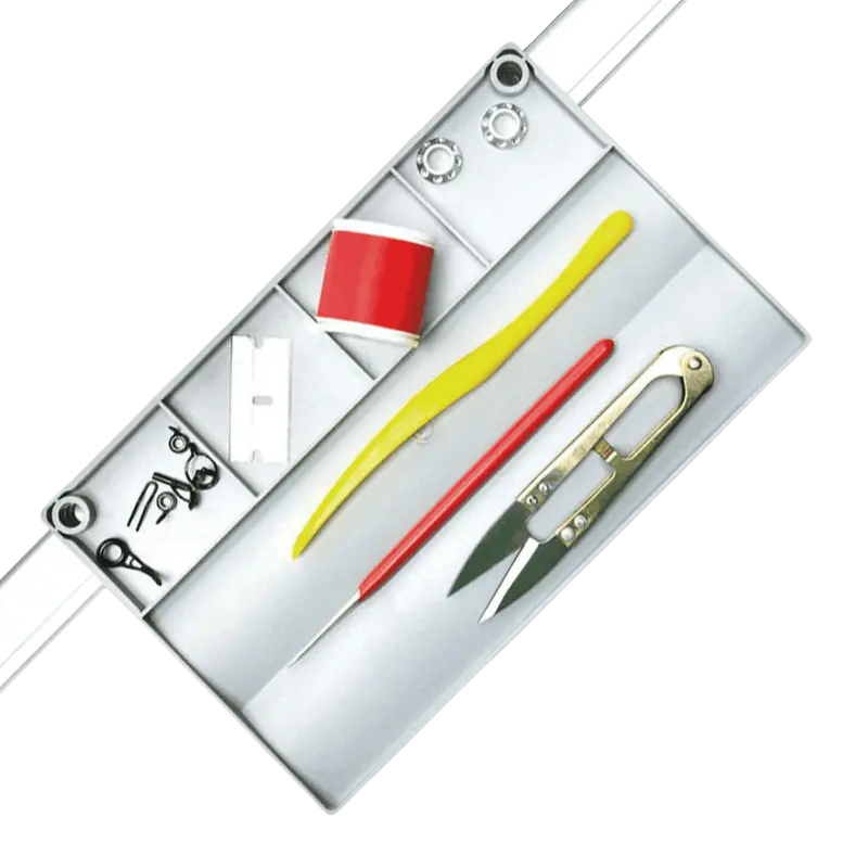 Crb Rbs Rolling Tool Tray – Low-Friction Organizer For Rod-Building Instruments 1