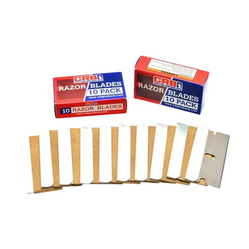 Crb Single-Edge Razor Blades – Pack Of 10 For Clean Cuts 1