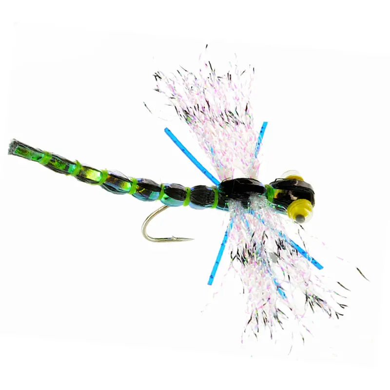 Crystal Damsel Dragonfly Nymph – Flashy, Articulated Freshwater Streamer 1