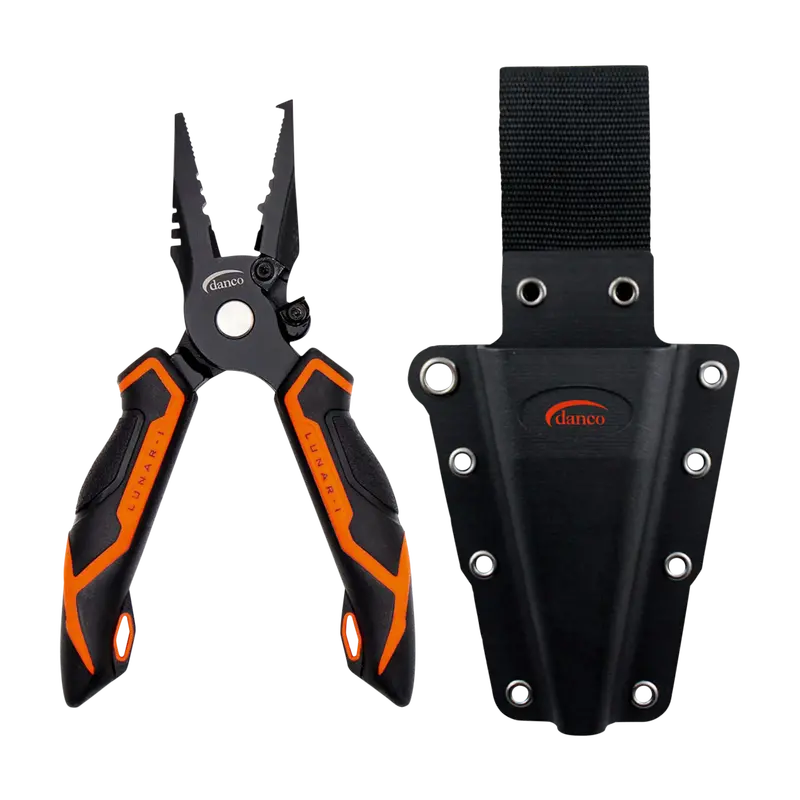Danco Lunar-1 Carbon Steel Fishing Pliers With Sheath (6.5") 1