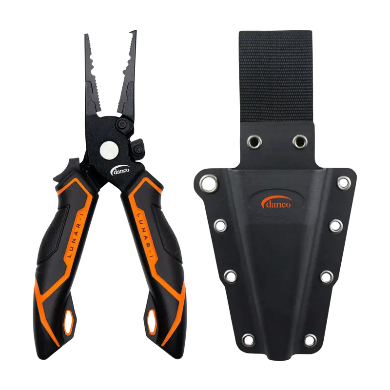 Danco Lunar-1 Lightweight Aluminum Fishing Pliers With Sheath (7.5") 1