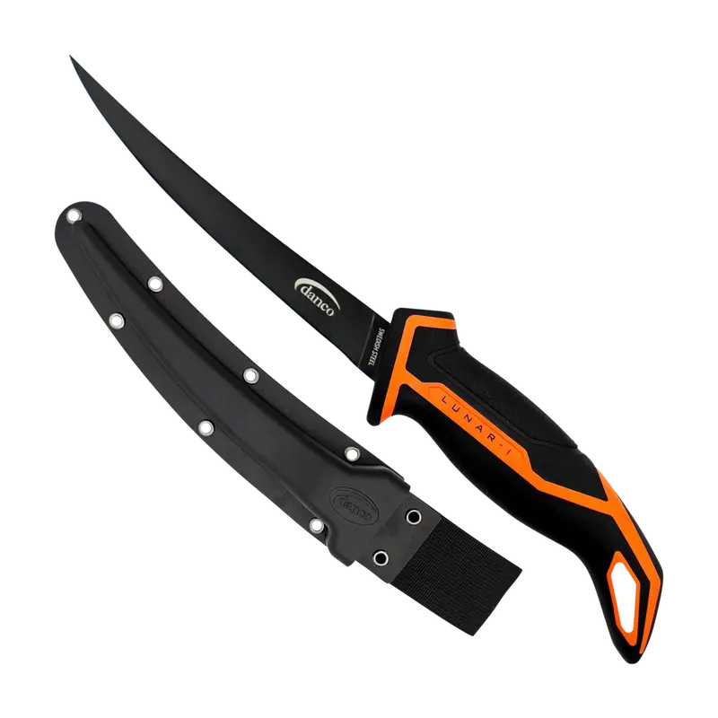 Danco Lunar-1 Micro Flex Folding Knife With Sheath (7") 1