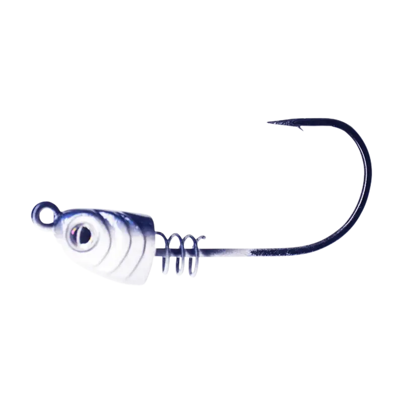 Dirty Jigs Tactical Bassin’ Screwed-Up Swimbait Head – Offset Hook Mount